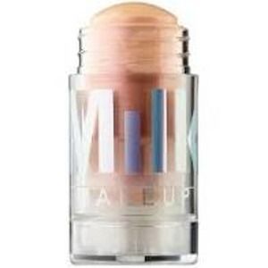 Milk Makeup mars creamy silver gold highlighter